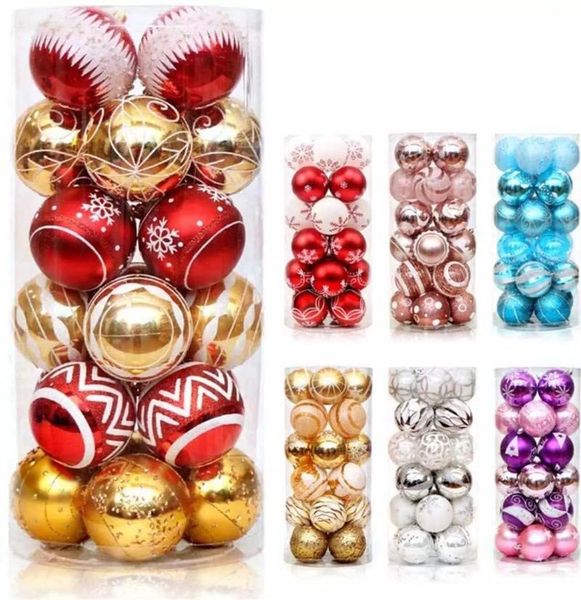 party decoration 24pcs christmas ball ornaments xmas tree hanging balls decorations for wedding home holiday decor
party decoration 24pcs christmas ball ornaments xmas tree hanging balls decorations for wedding home holiday decor