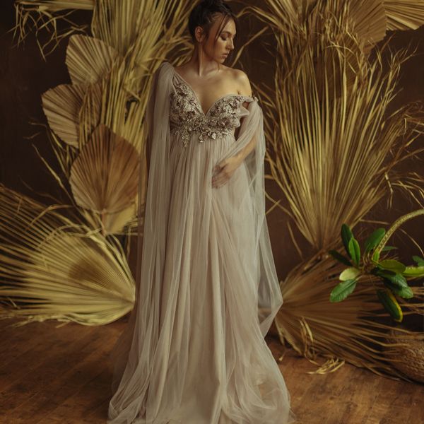a line tulle prom dresses for pregnant women lace appliques evening dress customise maternity gowns for p shoot, Black
a line tulle prom dresses for pregnant women lace appliques evening dress customise maternity gowns for p shoot, Black