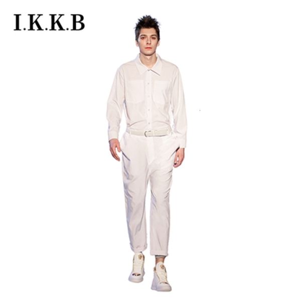 european and american shows, designer overalls, jumpsuits, loose high street fashions, hip-hop stage costumes, white jumpsuits zbyn, Gray
european and american shows, designer overalls, jumpsuits, loose high street fashions, hip-hop stage costumes, white jumpsuits zbyn, Gray