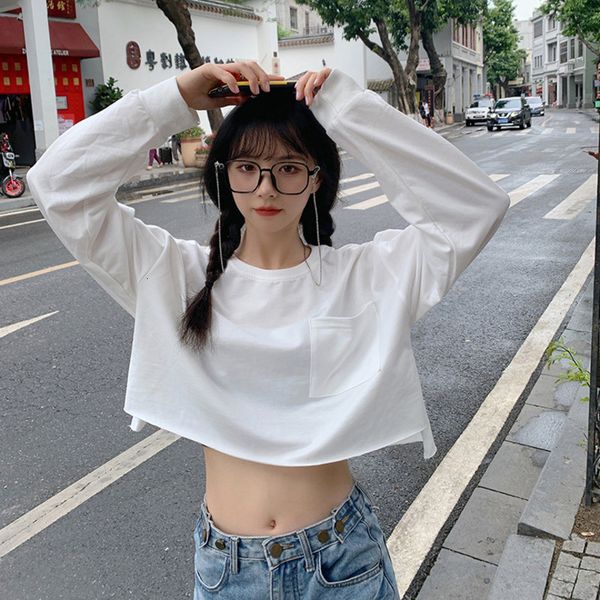 women hoodie high-waisted long-sleeved sweater loose navel casual 2021 spring and autumn korean version wn*, Black
women hoodie high-waisted long-sleeved sweater loose navel casual 2021 spring and autumn korean version wn*, Black