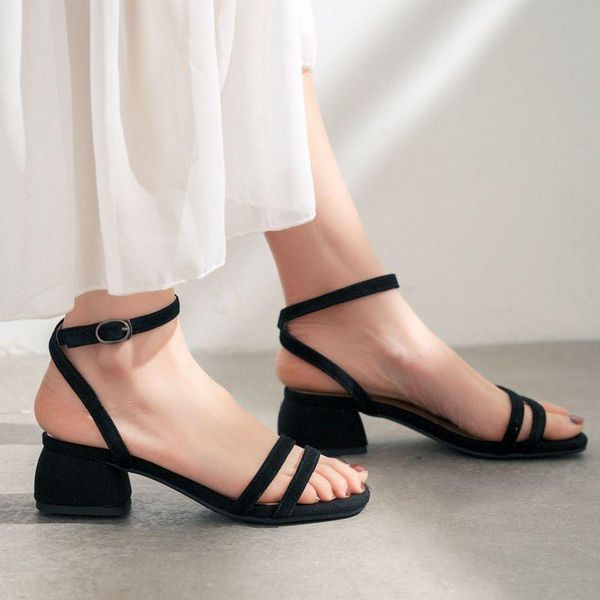 sandals coolulu 2021 casual women open toe slingback fashion ankle strap summer shoes ladies block heel size 33-40, Black
sandals coolulu 2021 casual women open toe slingback fashion ankle strap summer shoes ladies block heel size 33-40, Black