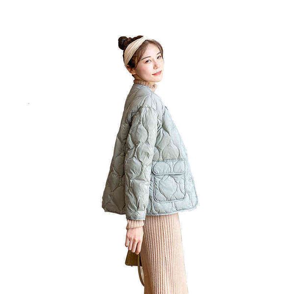 autumn and winter south korea round neck autumn down et women's light coat white duck 90 fashion small short, Black
autumn and winter south korea round neck autumn down et women's light coat white duck 90 fashion small short, Black
