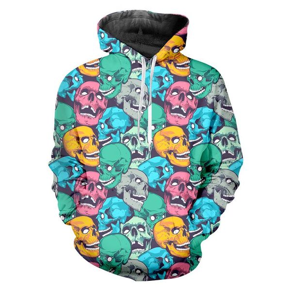 men's hoodies & sweatshirts eu size funny colorful skull sweatwear horror novelty gothic style streetwear oversized casual hoody clo, Black
men's hoodies & sweatshirts eu size funny colorful skull sweatwear horror novelty gothic style streetwear oversized casual hoody clo, Black