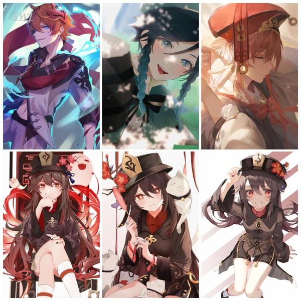 paintings genshin impact game poster anime posters retro canvas painting wall art picture pos for children's room decor
paintings genshin impact game poster anime posters retro canvas painting wall art picture pos for children's room decor