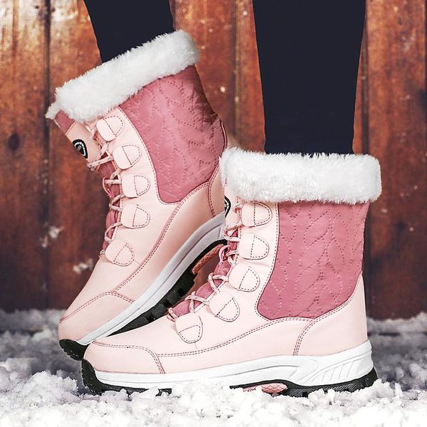 boots 2021 winter women snow warm push fur mid-calf non-slip waterproof ankle platform shoes, Black
boots 2021 winter women snow warm push fur mid-calf non-slip waterproof ankle platform shoes, Black