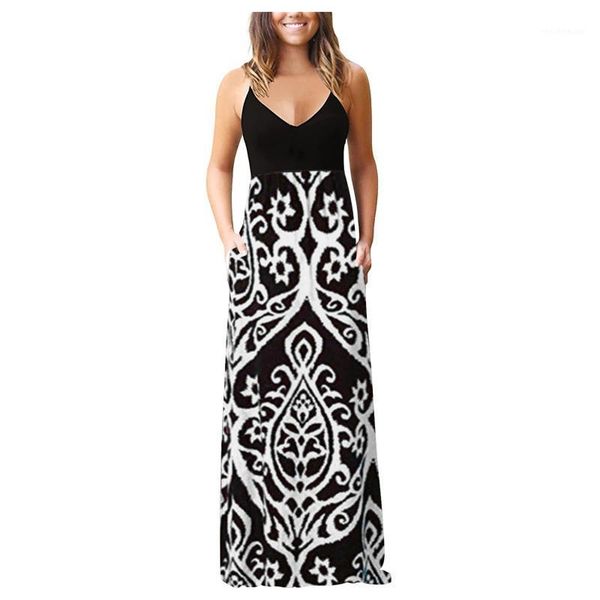 casual dresses vintage printing summer dress women spaghetti strap maxi sleeveless backless long for vestido verano mujer, Black;gray
casual dresses vintage printing summer dress women spaghetti strap maxi sleeveless backless long for vestido verano mujer, Black;gray