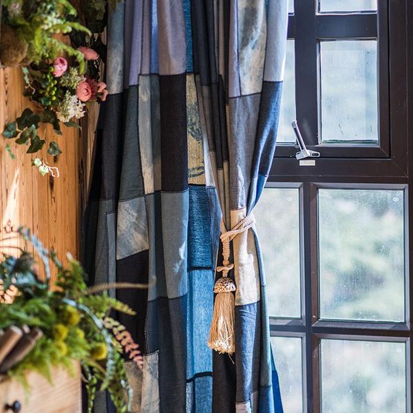 curtain & drapes custom denim patchwork handmade decorative half shade designer mediterranean american style
curtain & drapes custom denim patchwork handmade decorative half shade designer mediterranean american style