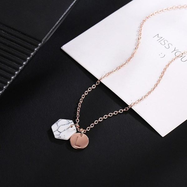 Fashion Personality New Creative Jewelry Geometric Shape 26 English Letter Necklace For Women Feature Namour Charm Gift, Silver
Fashion Personality New Creative Jewelry Geometric Shape 26 English Letter Necklace For Women Feature Namour Charm Gift, Silver