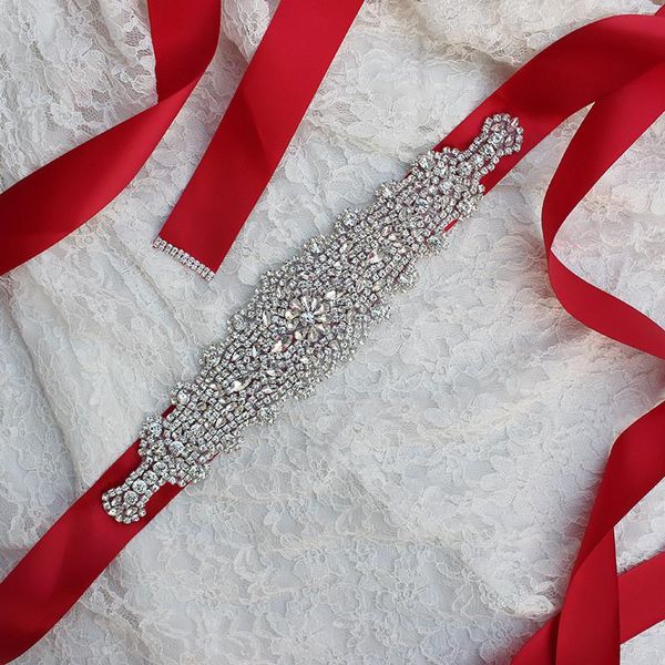 wedding sashes luxury hundreds of diamond belts silver clear crystal bridal belt rhinestones flower sash for prom props, White
wedding sashes luxury hundreds of diamond belts silver clear crystal bridal belt rhinestones flower sash for prom props, White