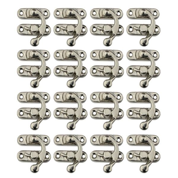 30pcs box lock hasp clamps packing box hasp wooden lock (s66 white right hook pattern)
30pcs box lock hasp clamps packing box hasp wooden lock (s66 white right hook pattern)