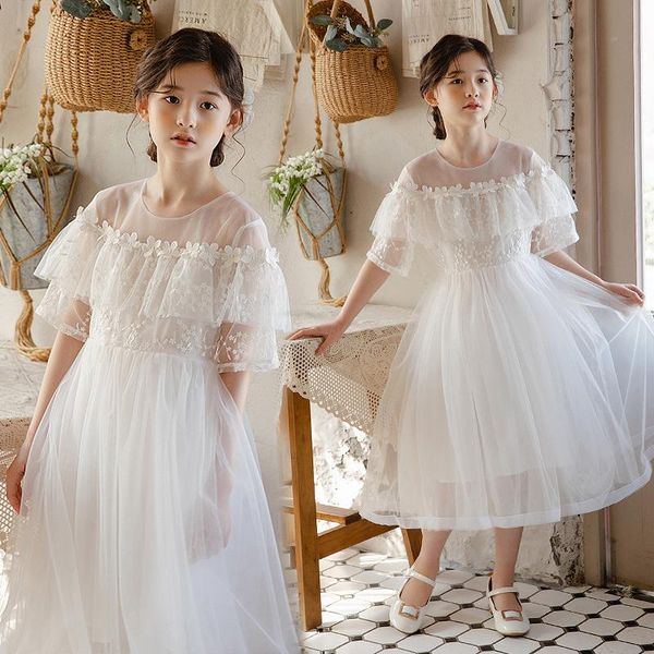girl's dresses girls wedding dress white mesh lace party evening teenage clothes summer 2021 kids prom children outfits, Red;yellow
girl's dresses girls wedding dress white mesh lace party evening teenage clothes summer 2021 kids prom children outfits, Red;yellow