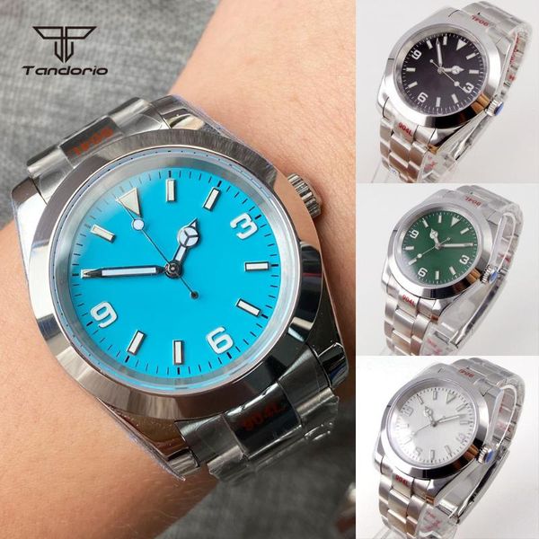 wristwatches 36mm/39mm automatic men's watch nh35a pt5000 miyota mingzhu movement green lume polished bezel slide glide lock oyster bra, Slivery;brown
wristwatches 36mm/39mm automatic men's watch nh35a pt5000 miyota mingzhu movement green lume polished bezel slide glide lock oyster bra, Slivery;brown