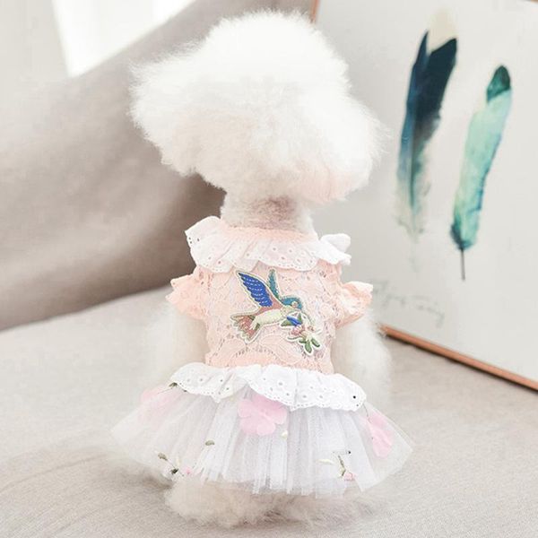 summer dog lace dress sweet small dog clothes pet wedding dress pet flying bird pattern princess for dogs costumes
summer dog lace dress sweet small dog clothes pet wedding dress pet flying bird pattern princess for dogs costumes