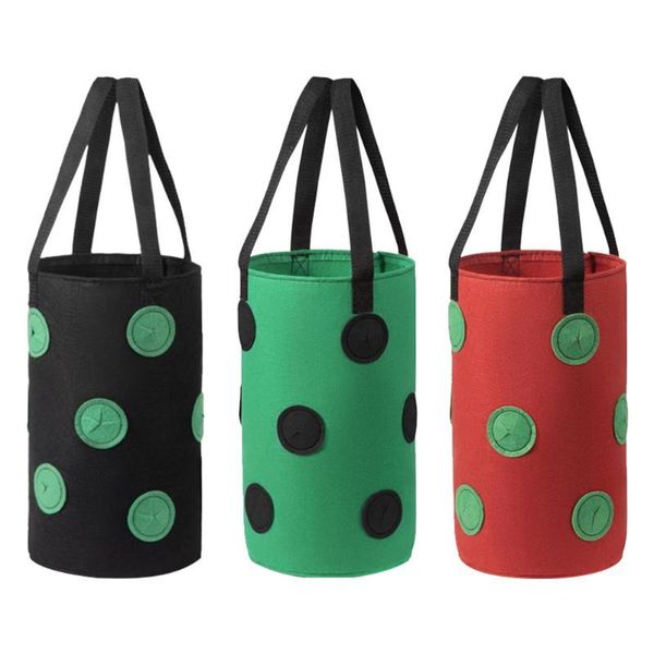 planters & pots strawberry grow bag hanging breathable durable reusable bare root plants planting for home garden
planters & pots strawberry grow bag hanging breathable durable reusable bare root plants planting for home garden