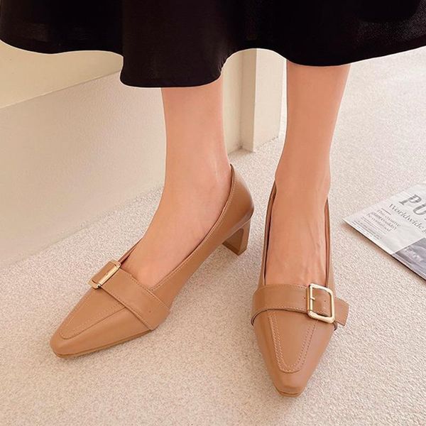dress shoes women pumps pu mid heels ladies concise pointed toe buckle woman shoe autumn casual comfortable female footwear shallow, Black
dress shoes women pumps pu mid heels ladies concise pointed toe buckle woman shoe autumn casual comfortable female footwear shallow, Black
