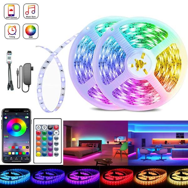 strips led strip light bluetooth-compatible rgb 2835 smd lamp christmas living room home decor dc 12v with remote control
strips led strip light bluetooth-compatible rgb 2835 smd lamp christmas living room home decor dc 12v with remote control