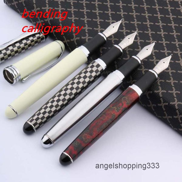jinhao x750 filling metal colour silver trim chessboard bow calligraphy nib student stationery office supplies
jinhao x750 filling metal colour silver trim chessboard bow calligraphy nib student stationery office supplies