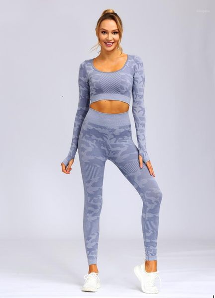 women gym clothing sports wear seamless ombre long sleeve yoga set legging high waisted fitnesss suit tight work out outfit1
women gym clothing sports wear seamless ombre long sleeve yoga set legging high waisted fitnesss suit tight work out outfit1