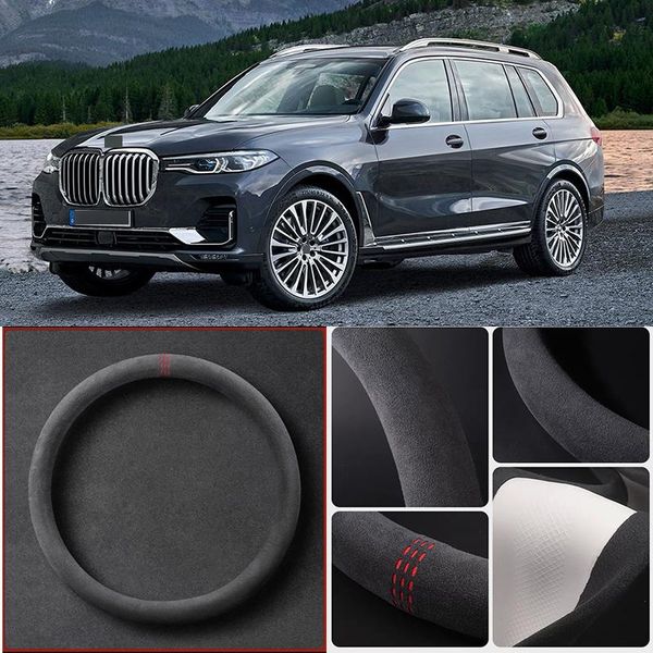 steering wheel covers non-slip wear-resistant black alcantara suede car cover for x7 decoration accessories
steering wheel covers non-slip wear-resistant black alcantara suede car cover for x7 decoration accessories