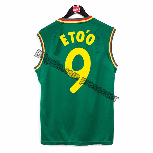 retro cameroon 2002 soccer jerseys eto'o mboma song vintage shirt classic kit, Black;yellow
retro cameroon 2002 soccer jerseys eto'o mboma song vintage shirt classic kit, Black;yellow