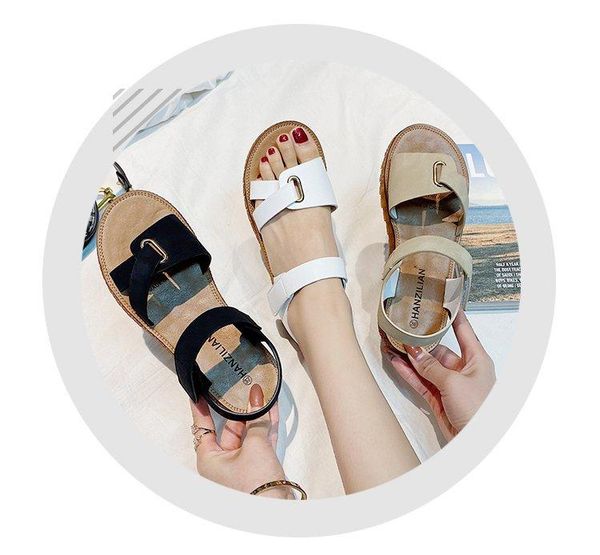 sandals ladies 2021 summer fashion casual comfortable thick beach normal size, Black
sandals ladies 2021 summer fashion casual comfortable thick beach normal size, Black