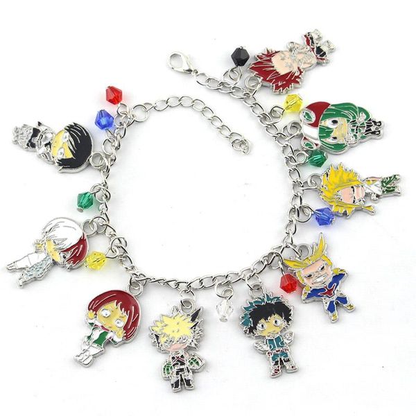 charm bracelets my hero academia midoriya izuku deku all might boku no charms bracelet bangles chain links christmas jewelry, Golden;silver
charm bracelets my hero academia midoriya izuku deku all might boku no charms bracelet bangles chain links christmas jewelry, Golden;silver
