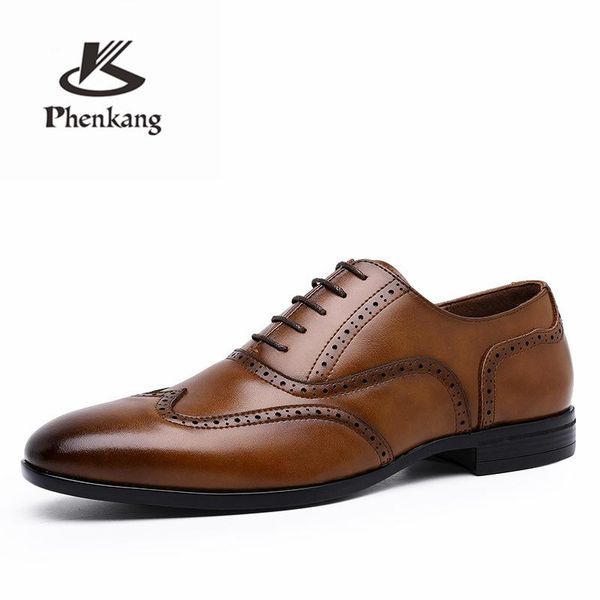 dress shoes men genuine cow leather brogue wedding business mens casual flats 2021 black vintage oxford for men's
dress shoes men genuine cow leather brogue wedding business mens casual flats 2021 black vintage oxford for men's