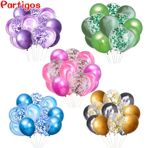 15pcs 10inch agate balloons with confetti baloon metal latex balloon birthday party weddding decoration globos graduation decor
15pcs 10inch agate balloons with confetti baloon metal latex balloon birthday party weddding decoration globos graduation decor