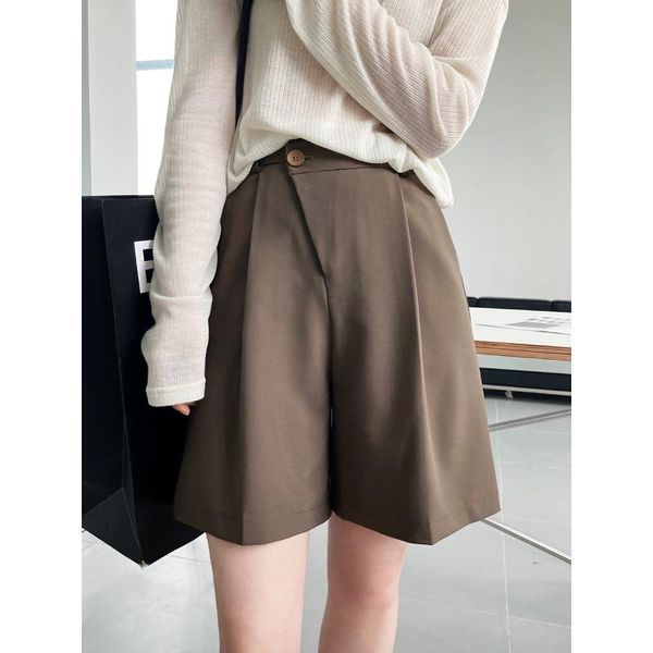 women's pants & capris half suit pant women elastic waist wide leg 2021 casual summer thin cool drape diagonal placket, Black;white
women's pants & capris half suit pant women elastic waist wide leg 2021 casual summer thin cool drape diagonal placket, Black;white