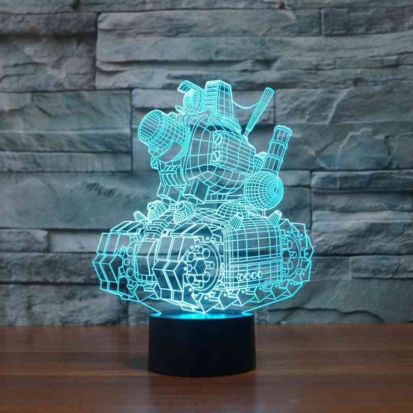 2019 new machine tank 3d colorful touch led visual gift atmosphere table lamp 3268
2019 new machine tank 3d colorful touch led visual gift atmosphere table lamp 3268