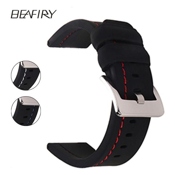 watch bands beafiry soft silicone rubber band strap 22 24 26mm waterproof watchband black, Black;brown
watch bands beafiry soft silicone rubber band strap 22 24 26mm waterproof watchband black, Black;brown