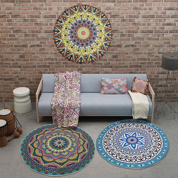 boho home deor carpet of living room ground mat round chic mandala pattern nations wind soft non-slip water-absorption rugs
boho home deor carpet of living room ground mat round chic mandala pattern nations wind soft non-slip water-absorption rugs