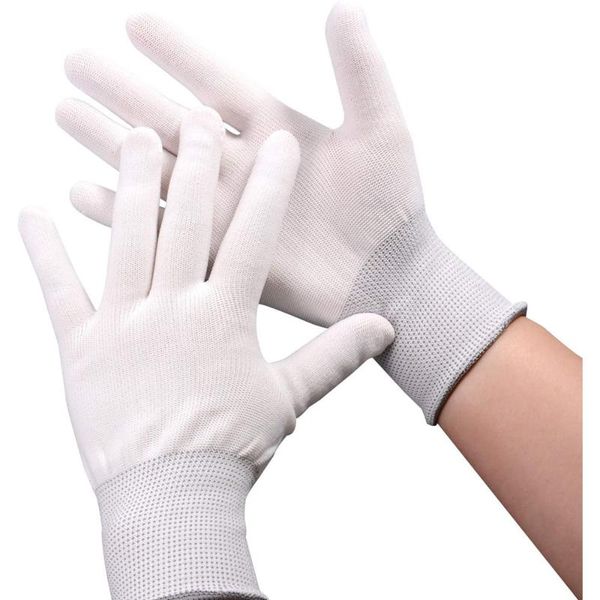 disposable gloves 6pairs white nylon work glove several sizes availble for men and women, widly application handing , gardeing, clearning
disposable gloves 6pairs white nylon work glove several sizes availble for men and women, widly application handing , gardeing, clearning