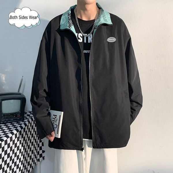 men's jackets 5xl-m autumn stand collar letter print long sleeve casual oversized men clothing simple loose outwear coats, Black;brown
men's jackets 5xl-m autumn stand collar letter print long sleeve casual oversized men clothing simple loose outwear coats, Black;brown