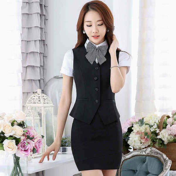 luxury men's suits blazers busins wear vt suit slim fit women's bank staff front dk vt skirt, White;black
luxury men's suits blazers busins wear vt suit slim fit women's bank staff front dk vt skirt, White;black