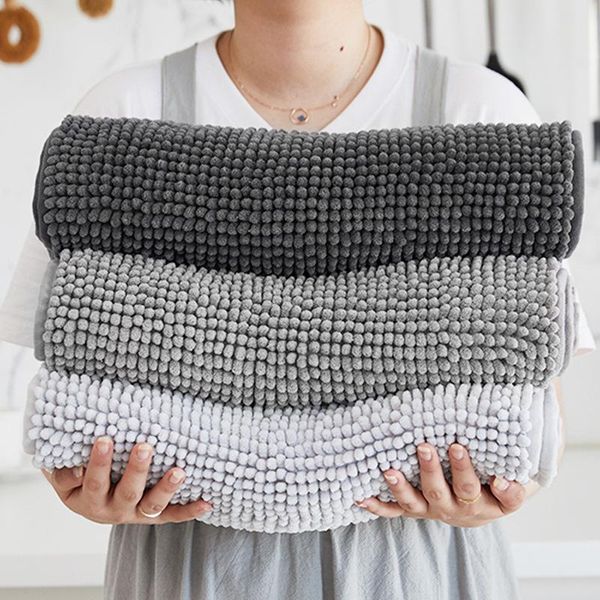 carpets chenille plush carpet solid rectangle water absorption non-slip mat modern simple kitchen shower room bed side functional rugs
carpets chenille plush carpet solid rectangle water absorption non-slip mat modern simple kitchen shower room bed side functional rugs