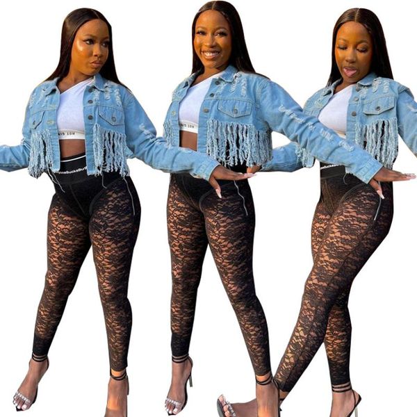 women's jackets 2021 autumn women jeans coat tassel ripped full sleeve short jacket streetwear clothes for outfit, Black;brown
women's jackets 2021 autumn women jeans coat tassel ripped full sleeve short jacket streetwear clothes for outfit, Black;brown