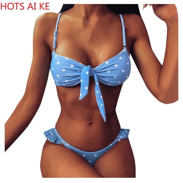 swimwear women sling polka dot printed bow bikinis swimsuit push-up padded female beachwear casual bathing suit, White;black
swimwear women sling polka dot printed bow bikinis swimsuit push-up padded female beachwear casual bathing suit, White;black