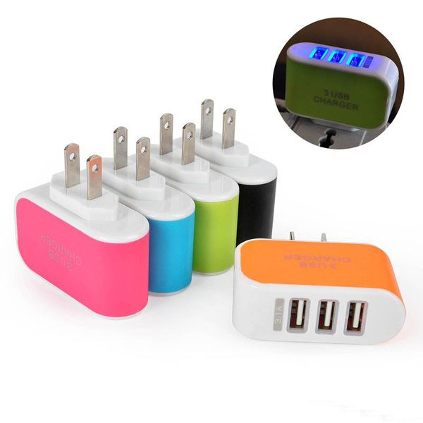 5v 3.1a led adapter 3 usb wall chargers us eu plug travel convenient power adaptor with triple usb ports for samsung s7 s8 lg mobile phone
5v 3.1a led adapter 3 usb wall chargers us eu plug travel convenient power adaptor with triple usb ports for samsung s7 s8 lg mobile phone
