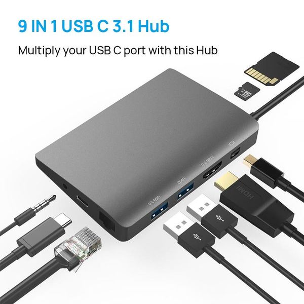 hubs usb hub type c -compatible adapter 4k 3.1 to multi 3.0 rj45 audio dock for mac lapusb-c splitter docking station
hubs usb hub type c -compatible adapter 4k 3.1 to multi 3.0 rj45 audio dock for mac lapusb-c splitter docking station