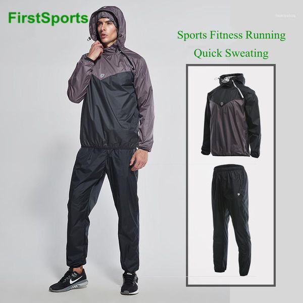 running sets brand sports workout sauna suit men hooded gym set indoor fitness training clothing lose weight sweating sportswear 2pcs1, Black;blue
running sets brand sports workout sauna suit men hooded gym set indoor fitness training clothing lose weight sweating sportswear 2pcs1, Black;blue