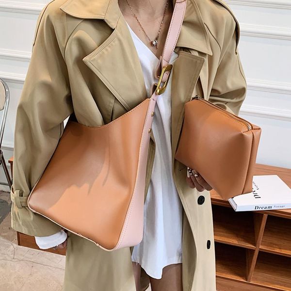 evening bags vintage women shoulder 2 pieces set bucket handbag female large solid color crossbody bag ladies soft leather messenger
evening bags vintage women shoulder 2 pieces set bucket handbag female large solid color crossbody bag ladies soft leather messenger