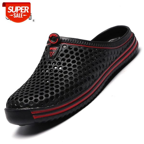 2021 summer slippers men hollow out breathable beach flip flops casual slip-on flats sandals men shoes size 45 zapatos #ys4y, Black
2021 summer slippers men hollow out breathable beach flip flops casual slip-on flats sandals men shoes size 45 zapatos #ys4y, Black
