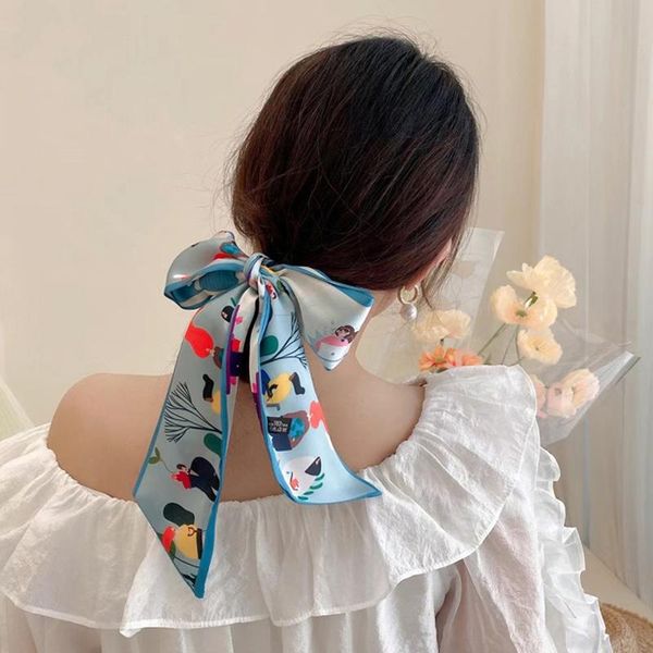 scarves &dolphin women narrow long skinny scarf 96x6cm blue flower print chiffon silky tie bag ribbon headbands choker streamer, Blue;gray
scarves &dolphin women narrow long skinny scarf 96x6cm blue flower print chiffon silky tie bag ribbon headbands choker streamer, Blue;gray