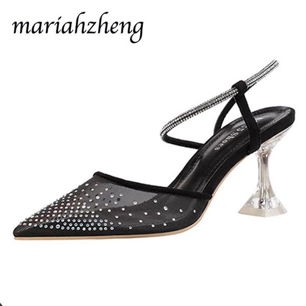 dress shoes meriahzheng 9.5cm pointed shallow mouth rhinestone high heels with cat heel sandals nightclub was thin women's lsj, Black
dress shoes meriahzheng 9.5cm pointed shallow mouth rhinestone high heels with cat heel sandals nightclub was thin women's lsj, Black