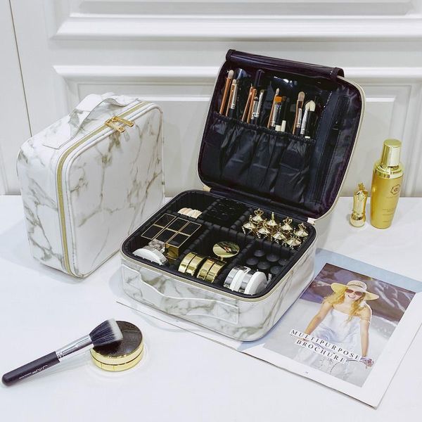 cosmetic bags & cases women pu leather travel makeup professional storage organizer make up case for cosmetics pouch beautician suitcase
cosmetic bags & cases women pu leather travel makeup professional storage organizer make up case for cosmetics pouch beautician suitcase