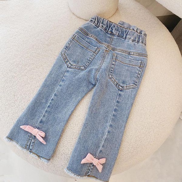 toddler children girls' clothing baby jeans 1 2 3 4 5 6 t bell-bottom trousers girls kids clothes spring elastic pants jeans, Blue
toddler children girls' clothing baby jeans 1 2 3 4 5 6 t bell-bottom trousers girls kids clothes spring elastic pants jeans, Blue