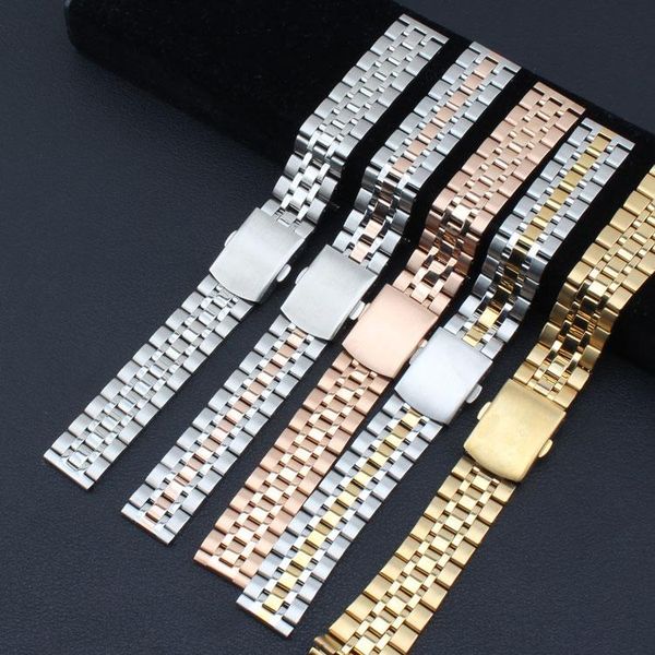 watch bands est fashion stainless steel metal strap silver bracelet double fold deployment clasp watch10-20mm band+tool, Black;brown
watch bands est fashion stainless steel metal strap silver bracelet double fold deployment clasp watch10-20mm band+tool, Black;brown