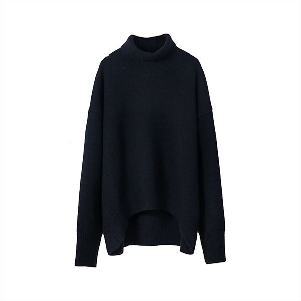 2021 new winter woman sweater turtleneck oversize pullovers jumper female knitted irregular hem korean clothing tr61, White;black
2021 new winter woman sweater turtleneck oversize pullovers jumper female knitted irregular hem korean clothing tr61, White;black