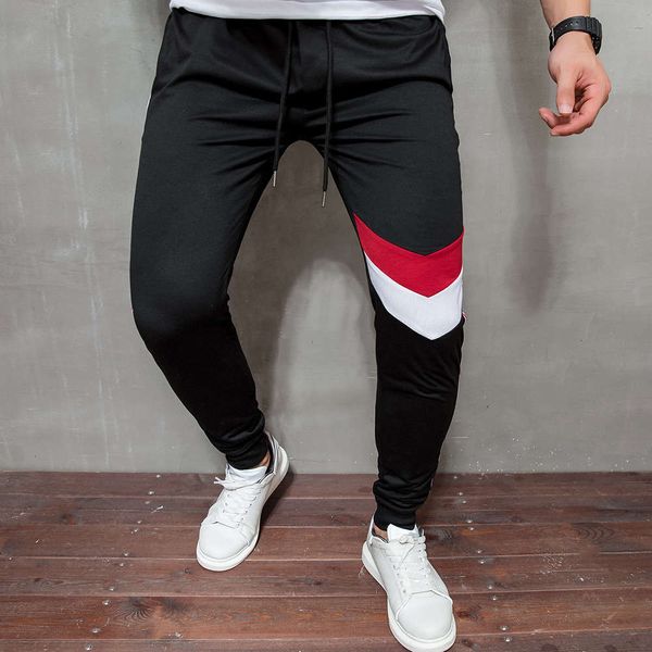 european size spring and autumn men's fashion color matching side webbing sports pantswinter, Black
european size spring and autumn men's fashion color matching side webbing sports pantswinter, Black